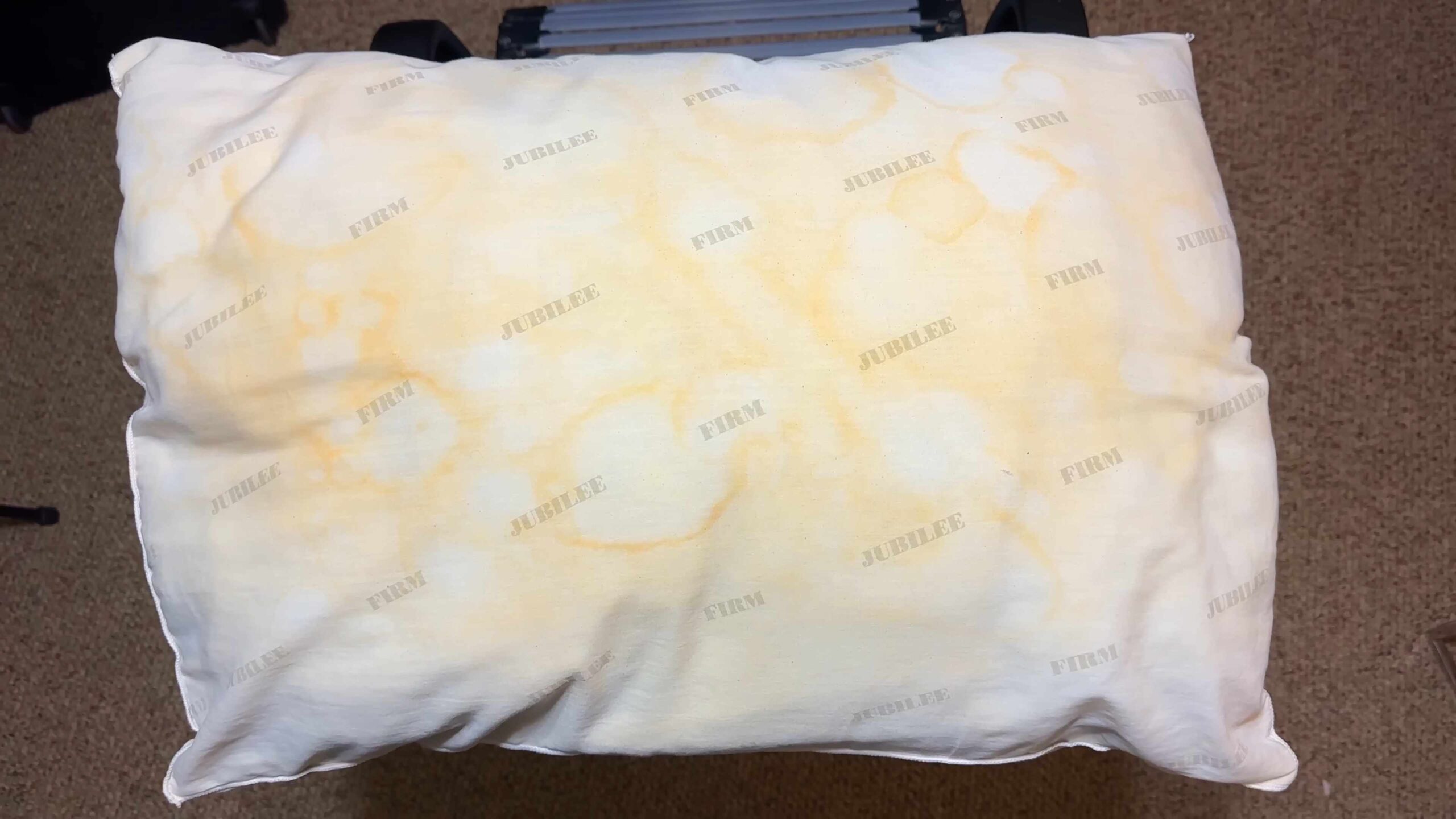 OxiClean pillow stain removal
