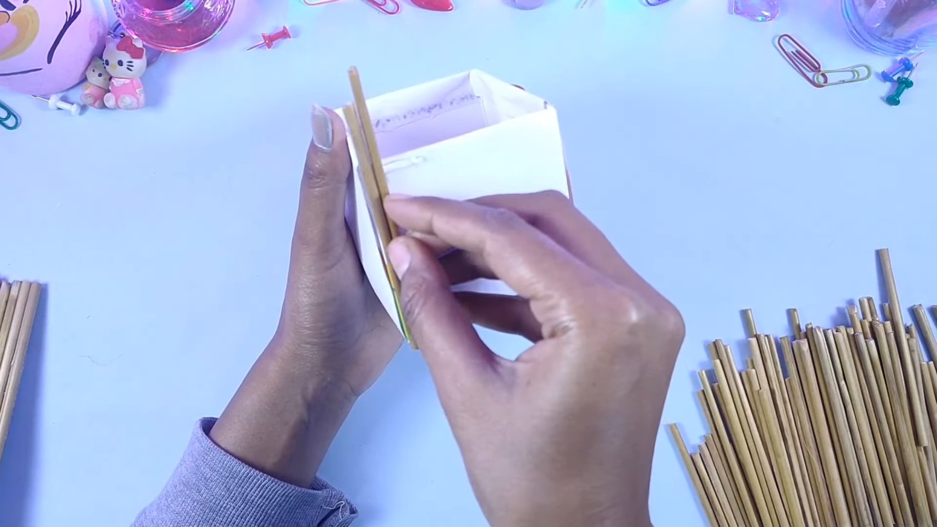 DIY pen holder craft