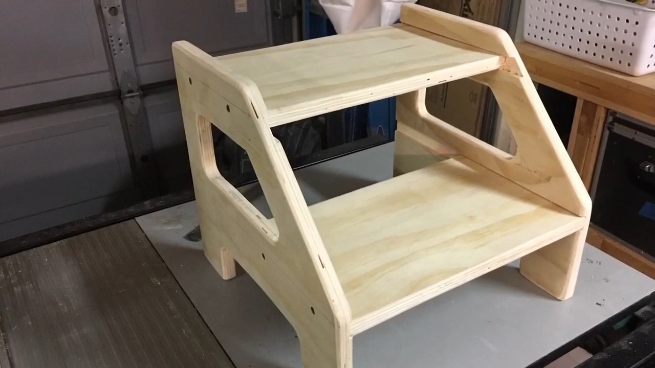 DIY Kids Step Stool